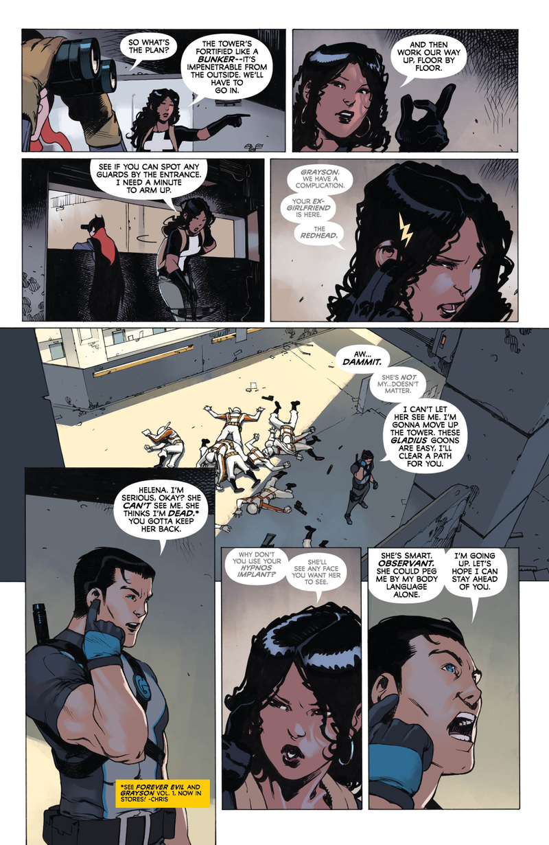 Illustration for article titled Exclusive DC preview: Batgirl Annual #3 brings Grayson back into Barbara’s life